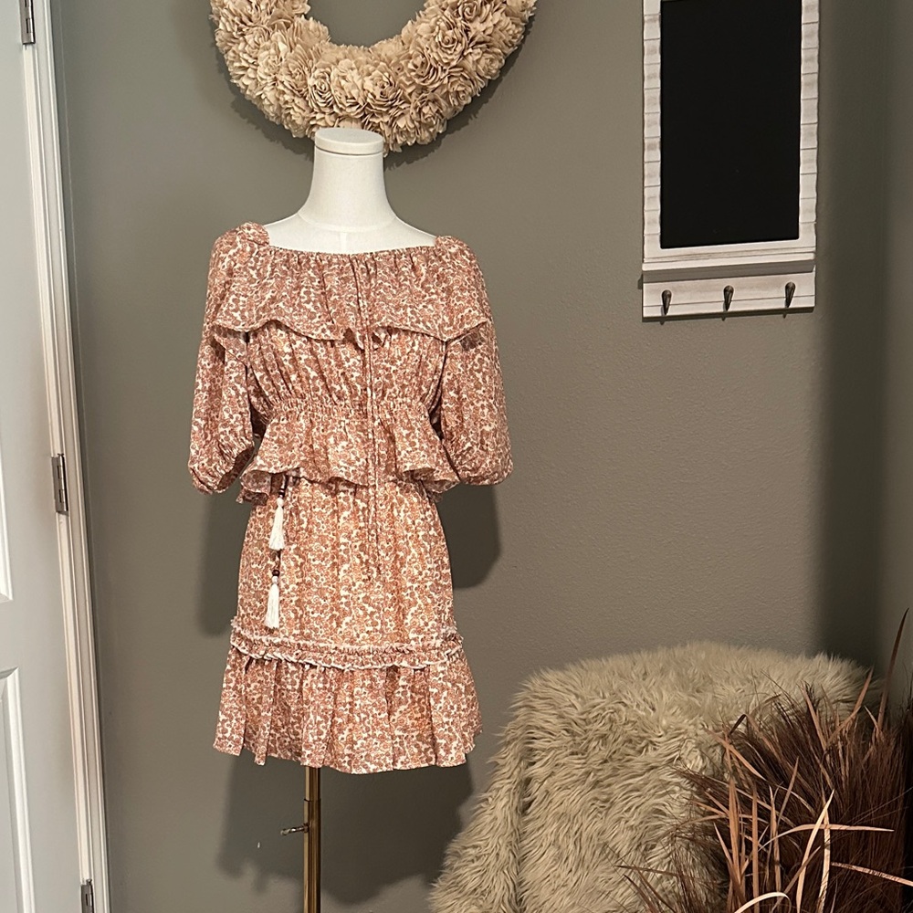 Floral Ruffle Women's Skirt